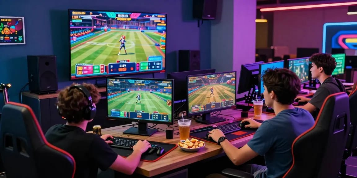 Exciting online gaming scene with players enjoying go999 live casino and sports betting experience.