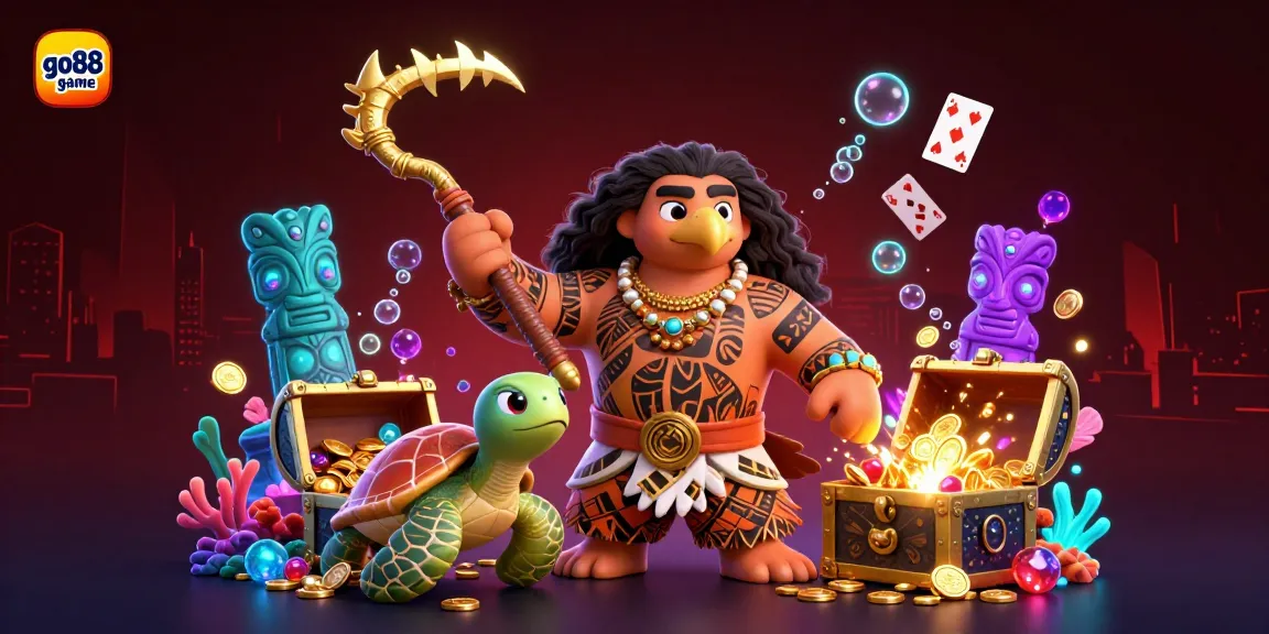 Win big with the go88 game surrounded by underwater treasures and vibrant casino elements.