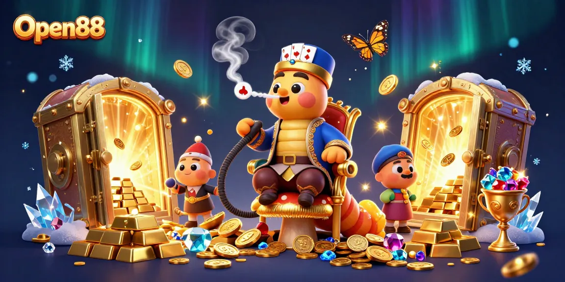 Experience thrilling gameplay at Open88 with vibrant, jewel-encrusted gaming elements and dynamic casino action.