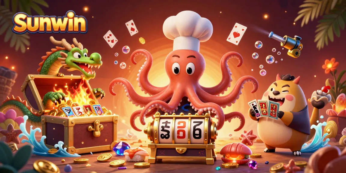 Experience thrilling slots at sunwin with vibrant characters and dynamic game elements in an immersive scene.