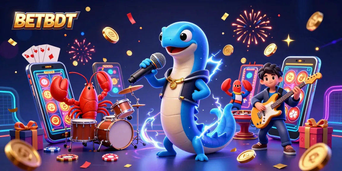 Experience the excitement of BETBDT with an electric eel DJ at an underwater casino.