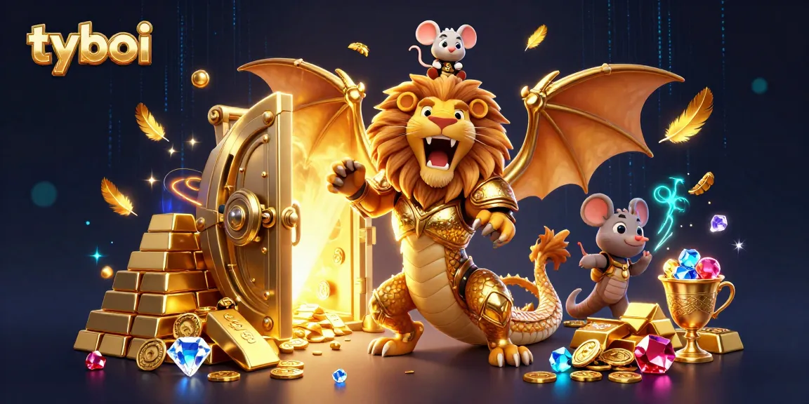 Experience thrilling gameplay with Tyboi's vibrant casino adventure featuring golden treasures.