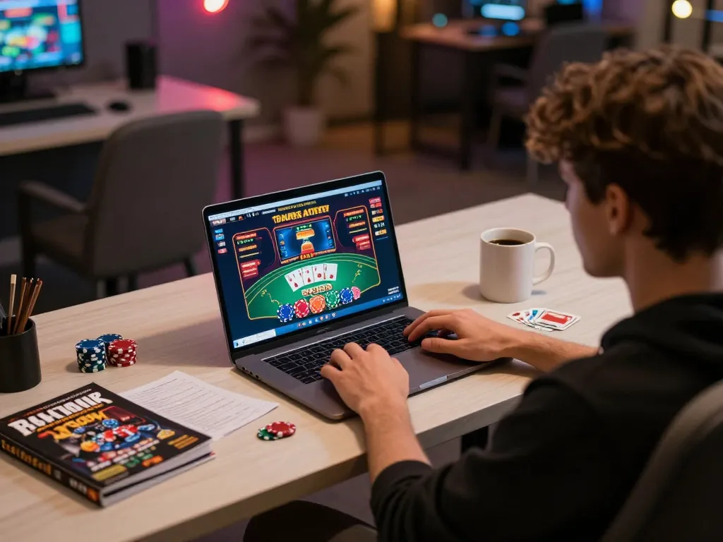 Experience online gaming with https://56win.autos/ showcasing a vibrant casino interface and strategic setup.