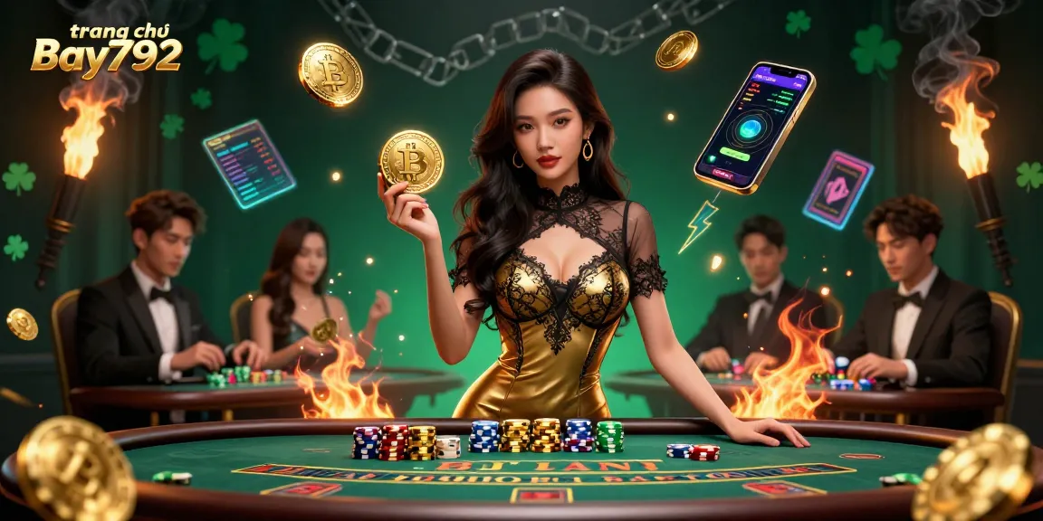 Engage with the vibrant atmosphere at trang chủ Bay792 while enjoying high-stakes baccarat alongside beautiful players.