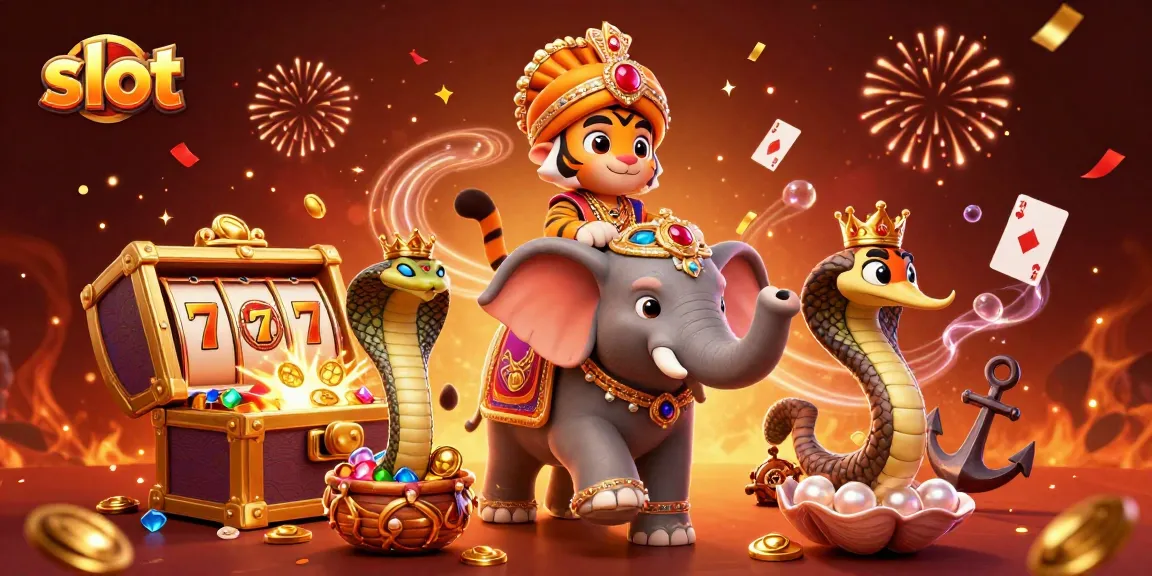 Spin the slot reels with a colorful, immersive casino scene featuring vibrant characters and dynamic elements.
