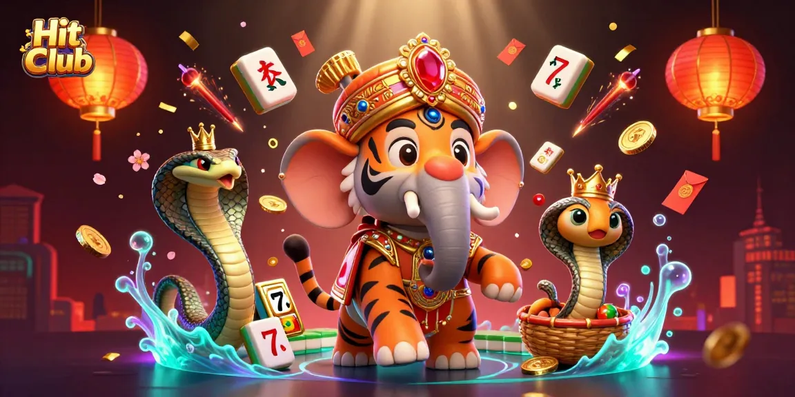 Experience the excitement of Hit Club with vibrant casino games and rich 3D visuals for gameplay.
