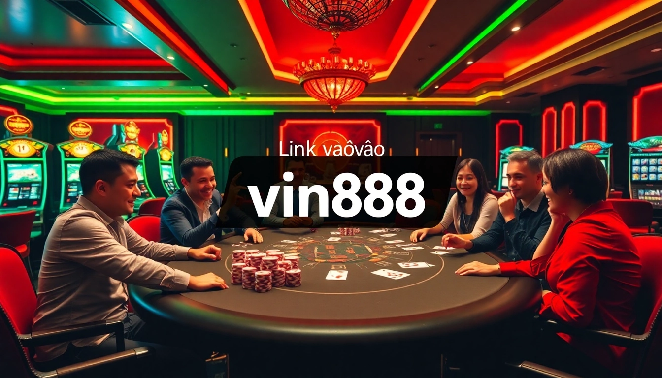 Experience thrilling games at the casino with the Link vào vin88 for seamless online play.