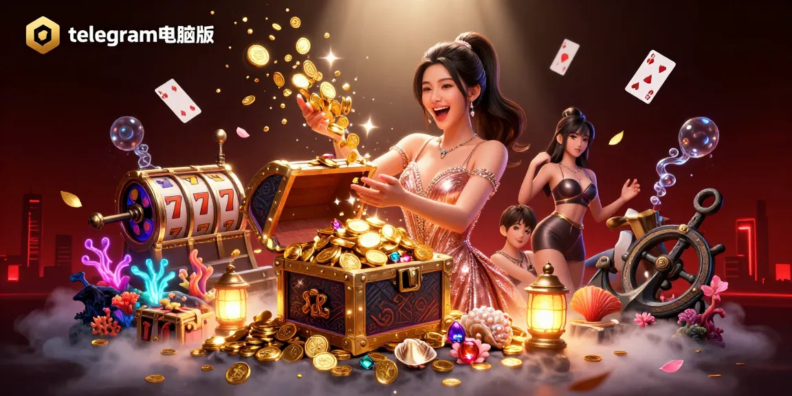 体验telegram电脑版带来的赌博刺激,展示一个充满惊人宝藏的场景。
