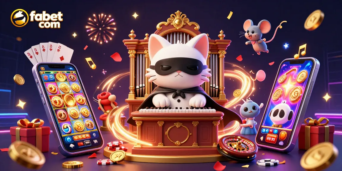 Engage with fabet com's thrilling casino experience showcasing vibrant games and dynamic characters.
