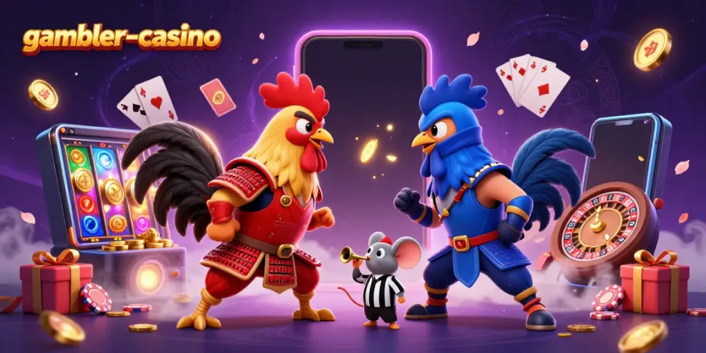 Upplev en intensiv kamp mellan samuraj- och ninja-kalkoner i gambler-casino världar