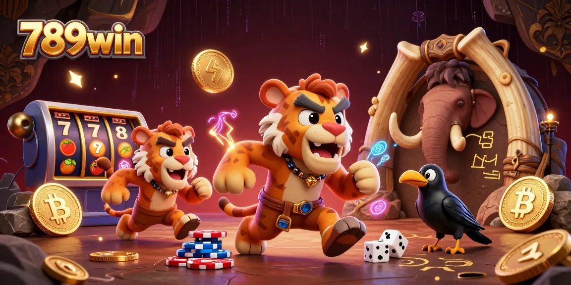 Immerse in rich gambling visuals with 789win as a 3D casino adventure featuring vibrant characters and dynamic elements.