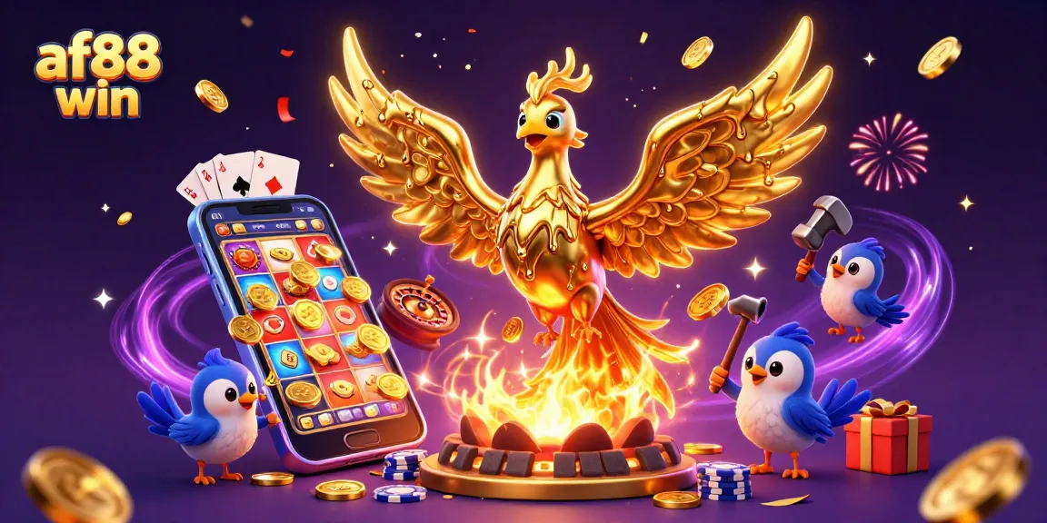 Experience the excitement of af88 win with vibrant casino elements and captivating characters.
