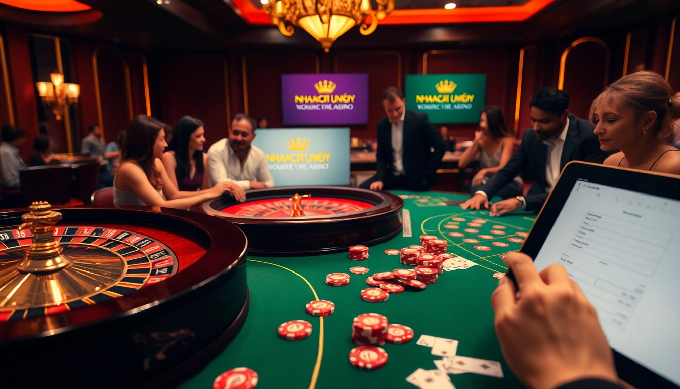 Enjoy thrilling gaming experiences at https://nhacaiuytinvn.us.com/ with vibrant casino visuals.