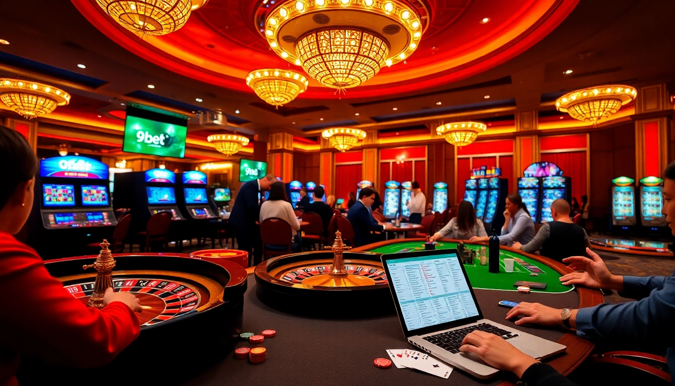Experience the thrill of gaming with Link vào 9bet at an exciting online casino.