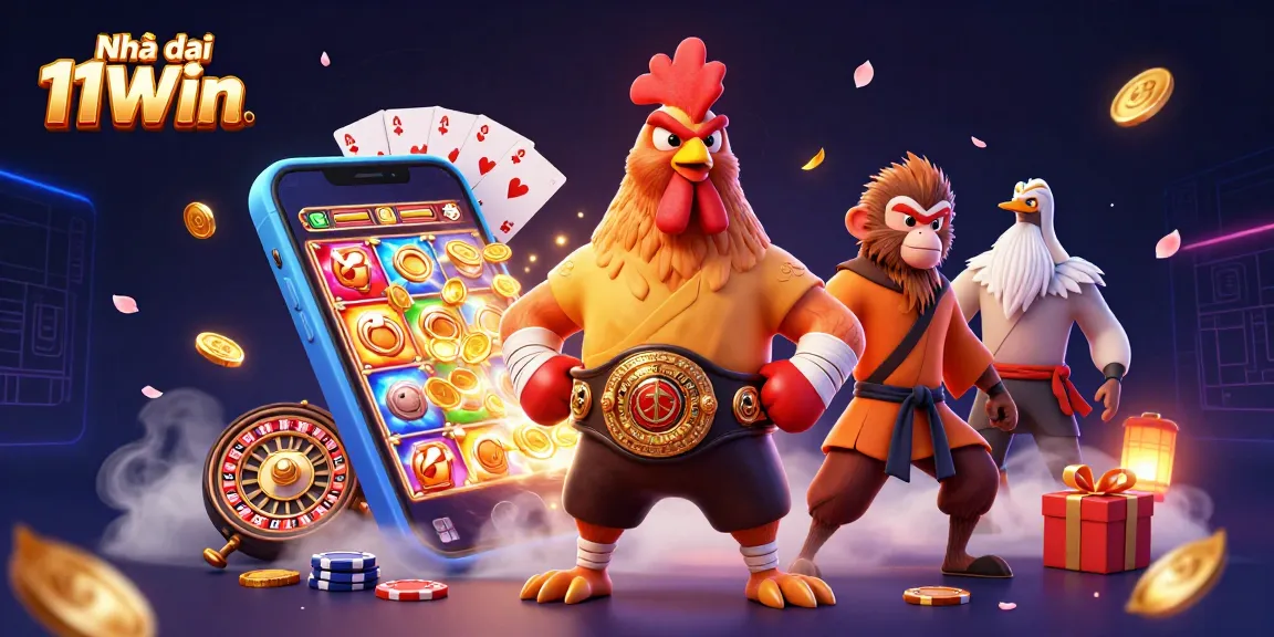 Experience excitement at Nhà cái 11Win with our thrilling casino games and dynamic action!